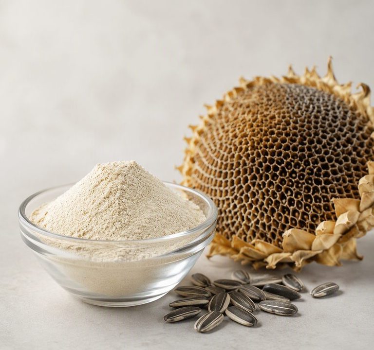 Sunflower Pectin — Upcycled sunflower heads — an agricultural by-product of seed harvesting